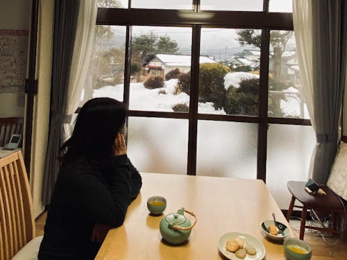 お試し住宅滞在中の渡邉さん