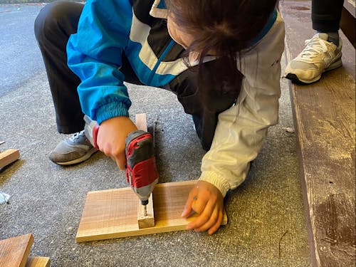 少々の事は自分達で解決する（屋久島サウスビレッジでのDIY）