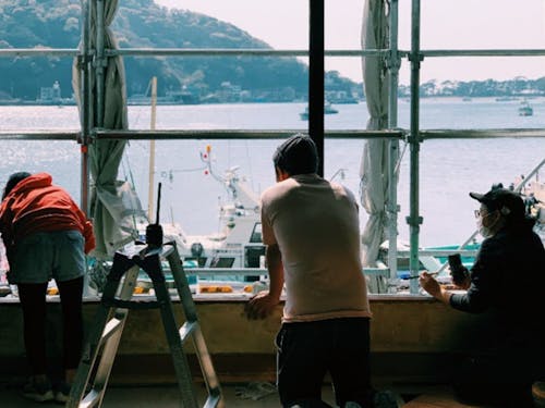 ワークショップで建物をリノベーション