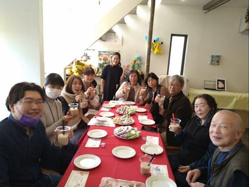 地域おこし協力隊による台湾華語講座の様子