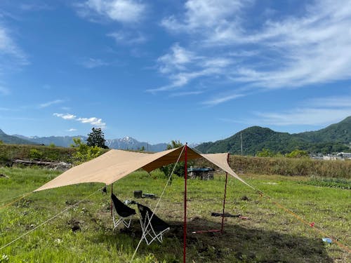 町全部がフィールド!畑の横も活動場所になります!