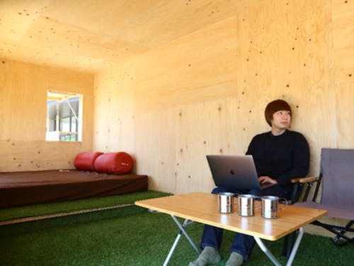 集中したいときはsnowpeak社製「住