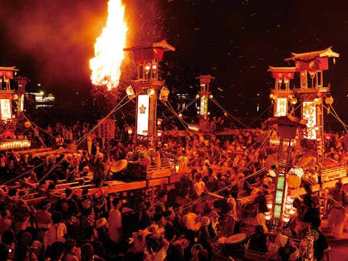 能登での祭りが熱いシーズン:夏