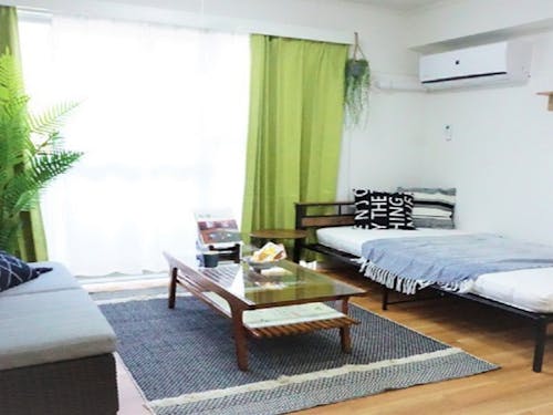 すぐに住めるように設えています