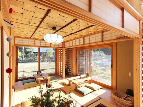 合宿中に滞在する『豊岡市エコハウス』