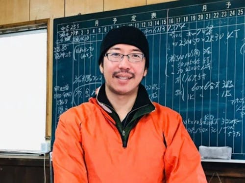 地域おこしマネージャーの福島さん。隊員のことをよく考えてくれるキーパーソンです!