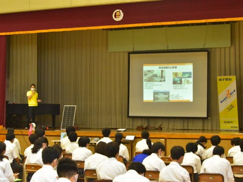 中学校での環境教育