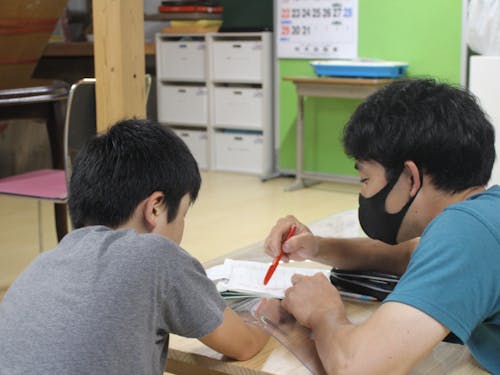 学習支援の様子