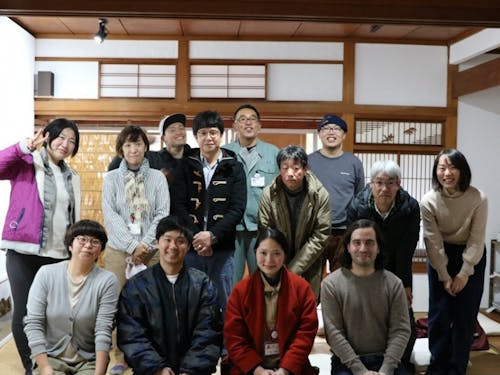 地域おこし協力隊研修「さぬきの輪の集い」in直島の集合写真