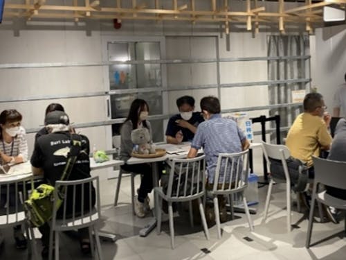 個別相談会の様子