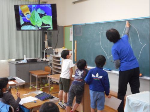 中野方小学校事業風景