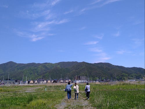 町内には多くの空き地が点在。これも課題であり伸び代でもある。