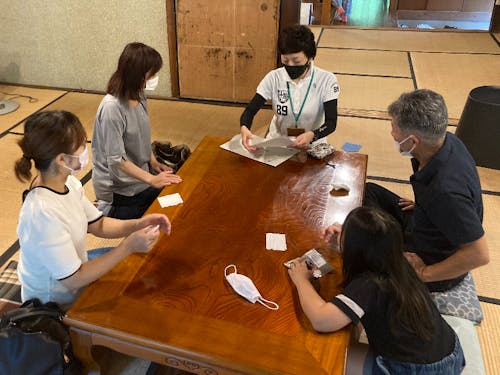 移住体験ツアーの様子(移住し今では大事な村民さん)