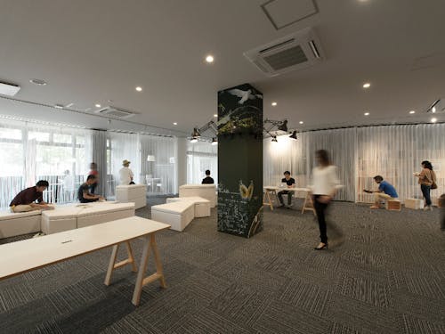 AOMORI STARTUP CENTERの内観