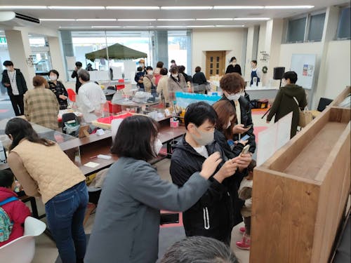 テレワークステーションおぢやでのイベントの様子