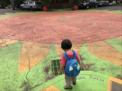 シティリペアの交差点を訪問