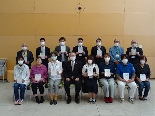 地域のお世話人 集合写真