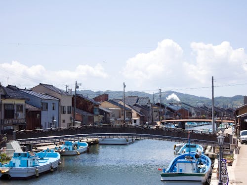 個性豊かな橋も見所のひとつ。