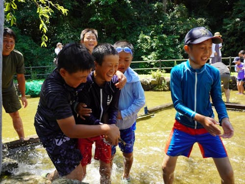 今の時期は川遊びにキャンプに!レジャーも充実してます。
