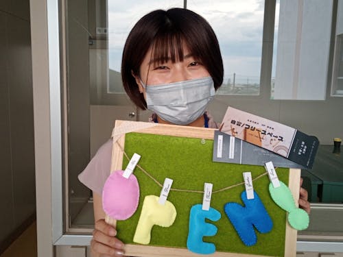 4月から着任してるCNは生徒の人気者☆