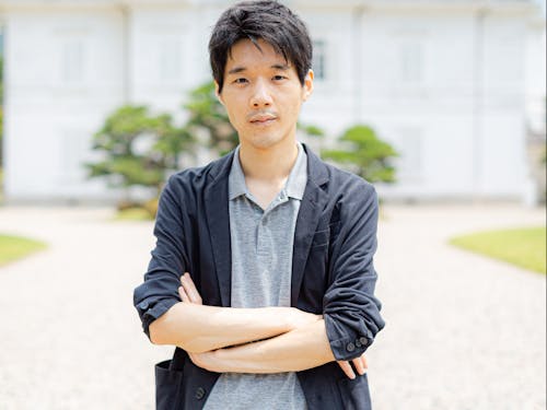 取締役COO、中川悟志の画像(鳥取で撮影しました!)