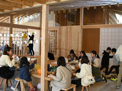 公民館でのイベントのようす