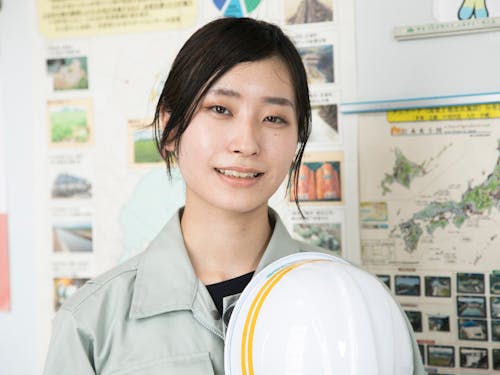 総合土木職も道路や河川の整備、農業農村整備など幅広い分野で活躍中!