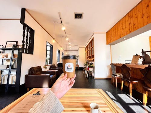 テイクアウトコーヒーをしてくださる方も