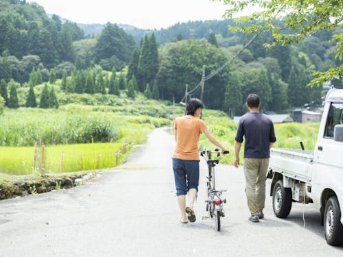 イベント当日は種地区の美しい田園風景を堪能できます