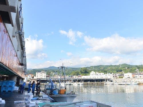 清々しい朝を迎え勤務終了