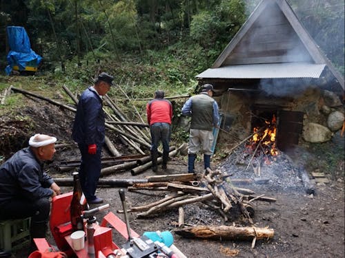 炭焼・火の管理