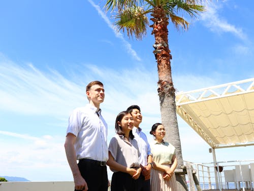 海が見える環境でワーケーションのように就業できます