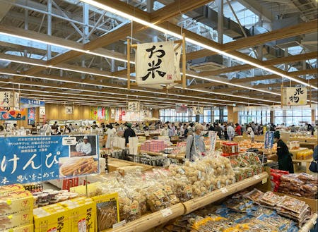 高知市最大の直売所「とさのさと」