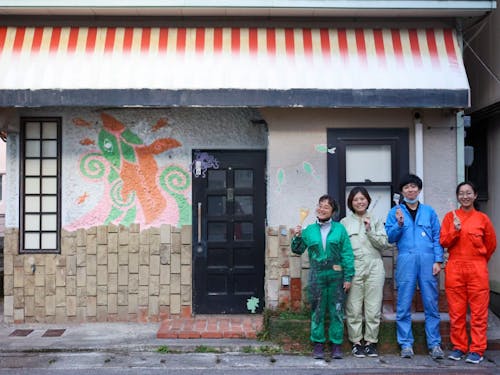 商店街の中ほどにある飲食店やりたい人向けの店舗付き住居