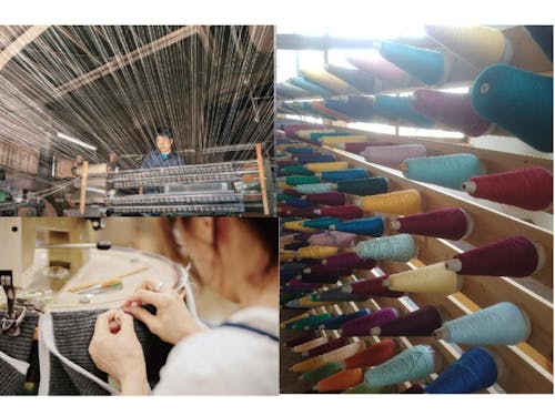 五泉市の産業「絹織物」「ニット」2