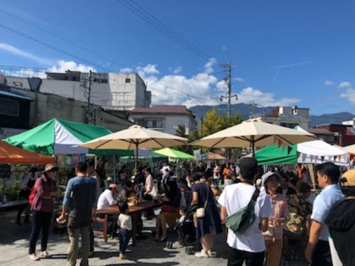 中心市街地に行けばイベントもさかん
