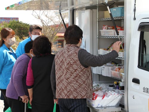 移動販売の様子