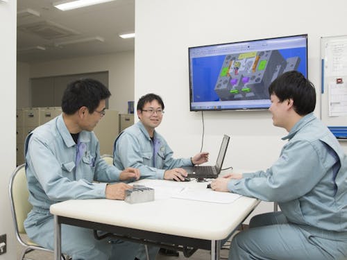 社員の発想力、提案力で新たな製品が生み出されます。