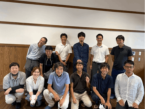 現役隊員。毎月定例会を開催しています。