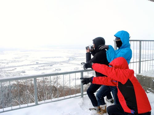 雪の日だって遊べるはず!