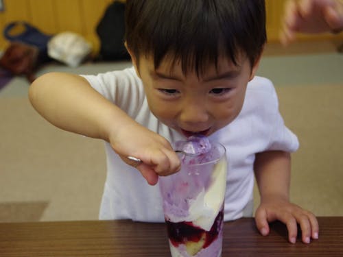 パフェワークショップで作ったパフェ、喜ばない人類はいないのでは