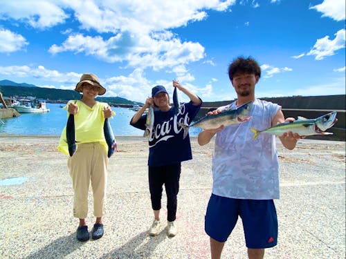 現役の協力隊たち。お休みの日の1枚。