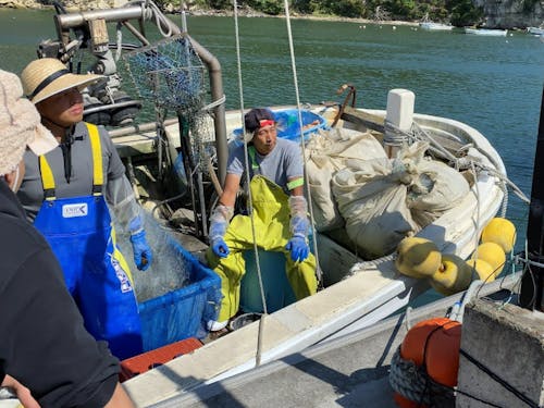 (漁業)地域起こし協力隊の先輩