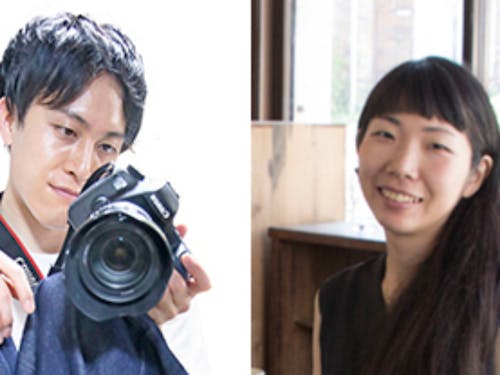 下田奈祐 さん / 秦美咲 さん