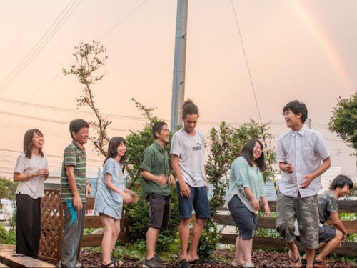 みんなでわいわい。