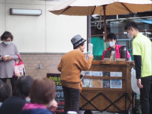 IDOBATAスタンド(仮)では町の方々とのたくさんのつながりが生まれました