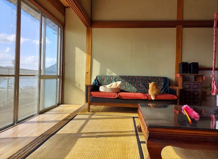 鶴江の高台にあるので日当たりは最高です！