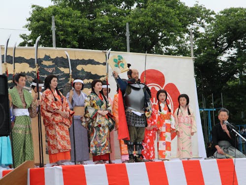 体験宿泊2日目はあづち信長まつりが開催されます