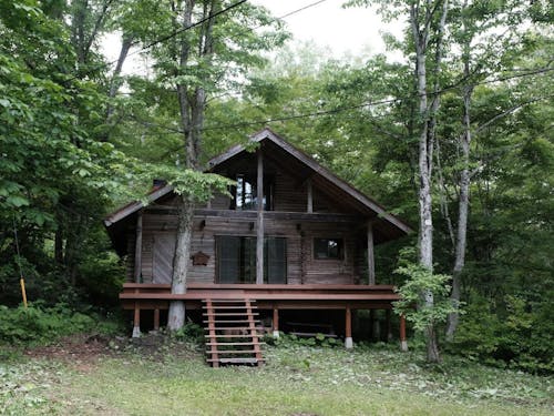 ログハウスもあります!