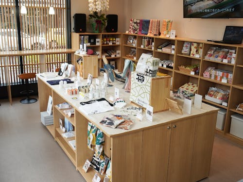 物産販売スペース